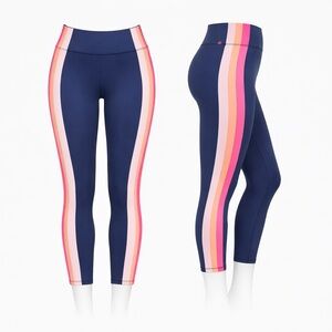 Size L Lilly Pulitzer Women’s Luxletic Weekender High Rise Leggings Colorblock